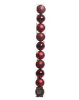 Beaded Ornament in Wide Range of Colors Oxblood Red