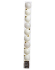 Beaded Ornament in Wide Range of Colors White Iris