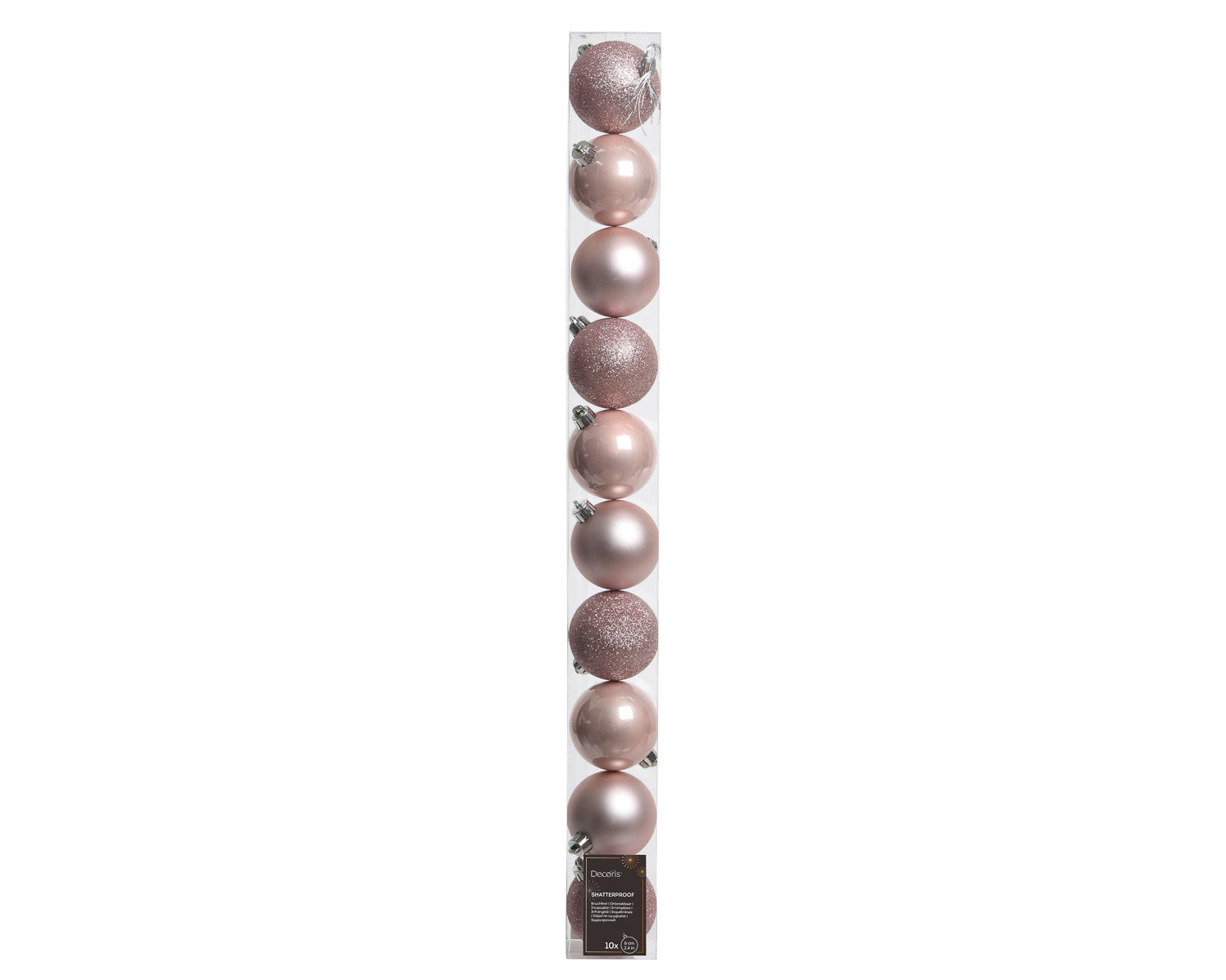 Beaded Ornament in Wide Range of Colors Blush Pink