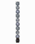 Beaded Ornament in Wide Range of Colors Hazy Blue
