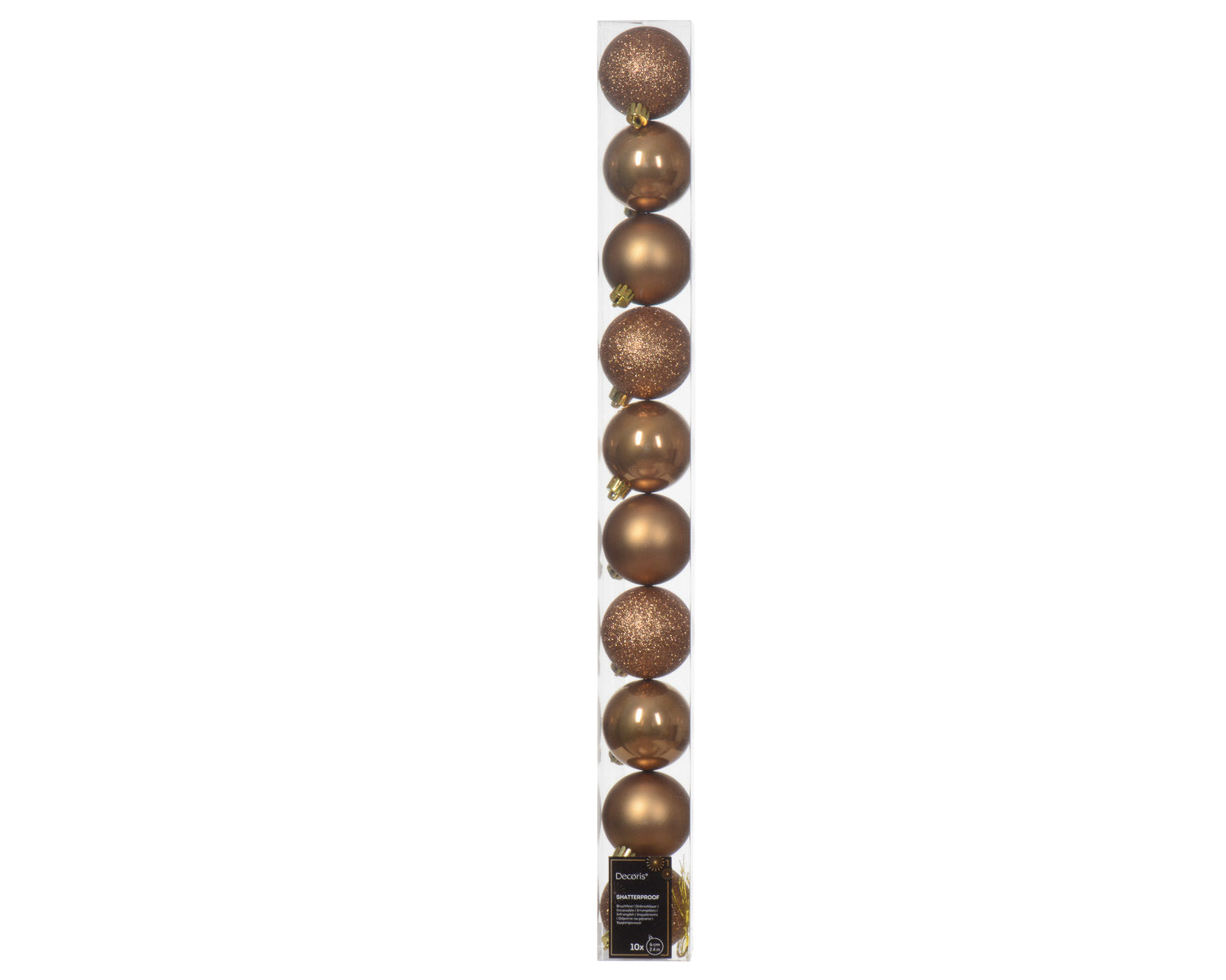 Beaded Ornament in Wide Range of Colors Ginger Brown