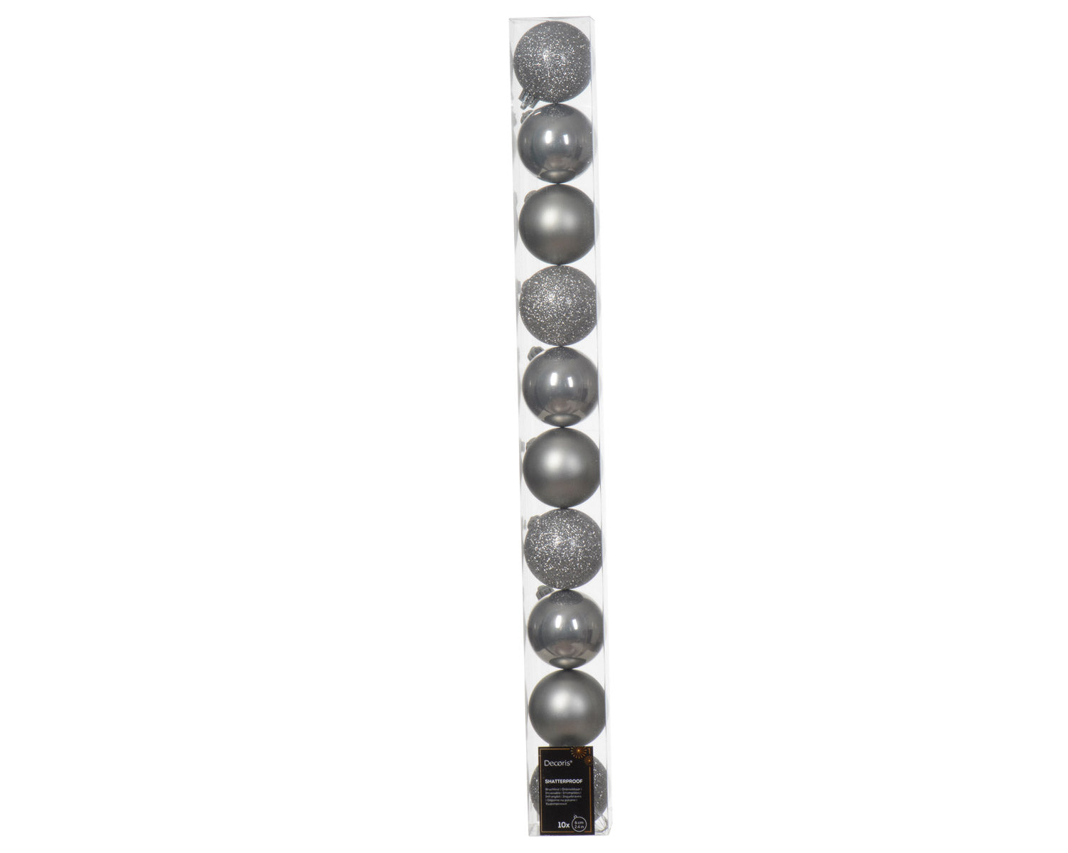 Beaded Ornament in Wide Range of Colors Titanium Silver
