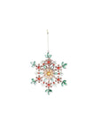 Jewel Snowflake Ornaments Left
