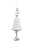 White Candy Cake Ornament Short Macaroon