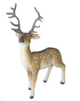 Frosted Reindeer Figurine Medium Standing