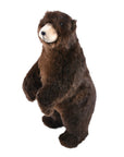 Fuzzy Brown Bear 19"x10"