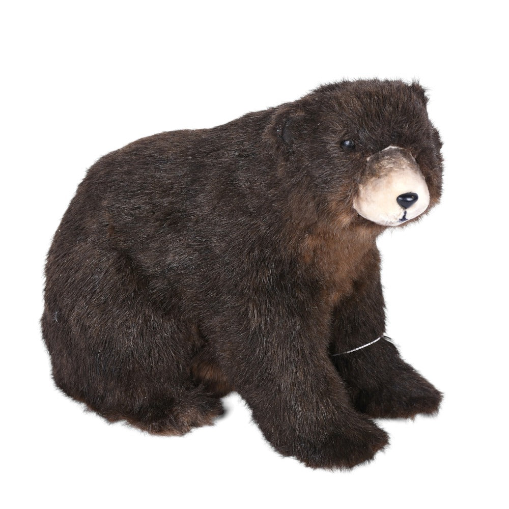 Fuzzy Brown Bear 11"x14"