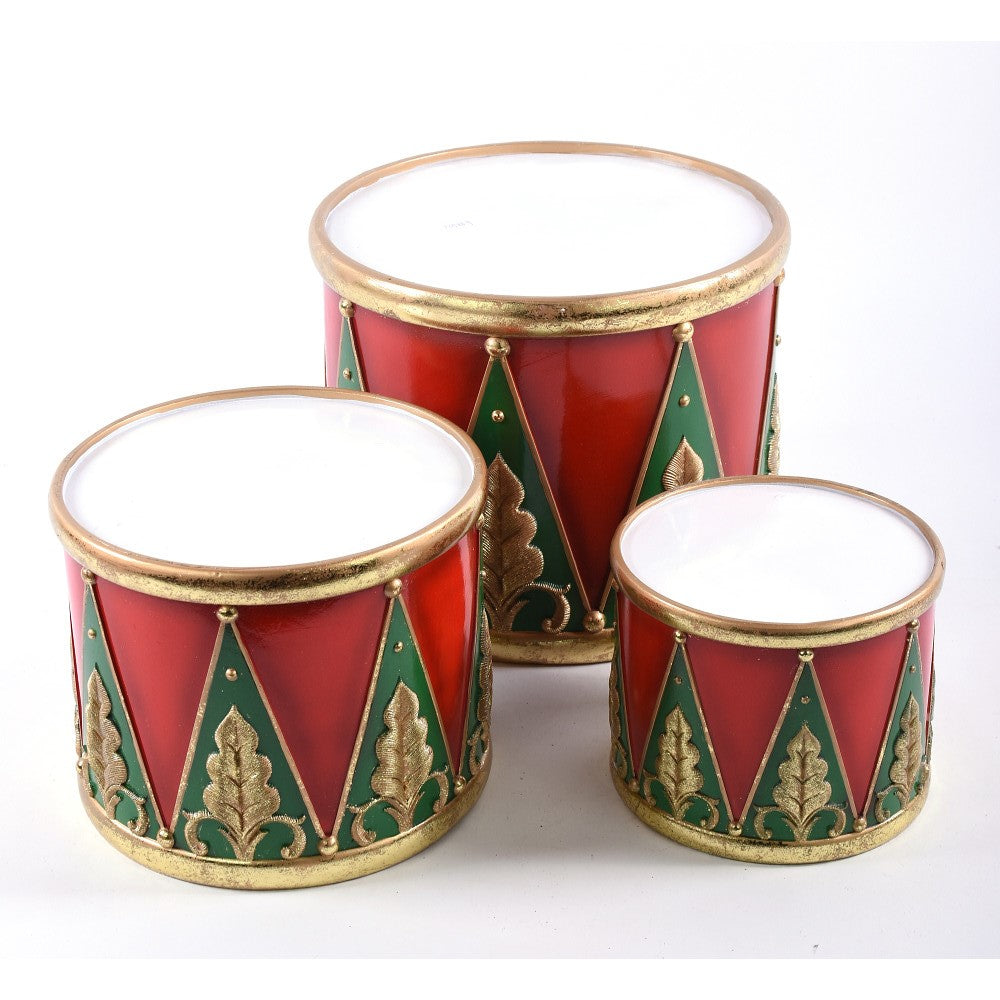 Decorative Holiday Drums