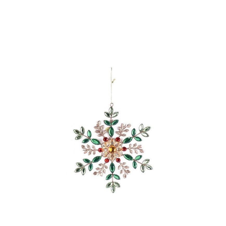 Jewel Snowflake Ornaments Right