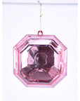 Hexagonal Jewel Ornament Pink