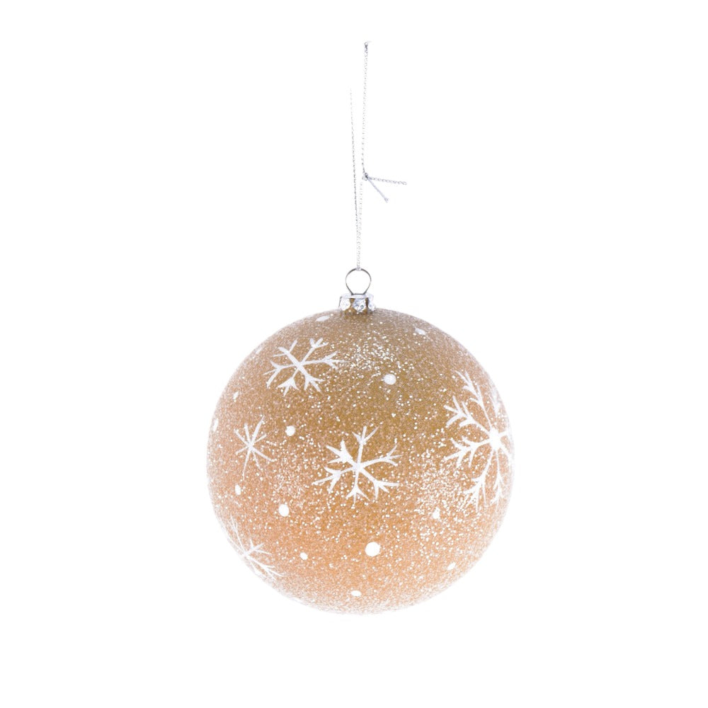 Snowflake Ball Ornament