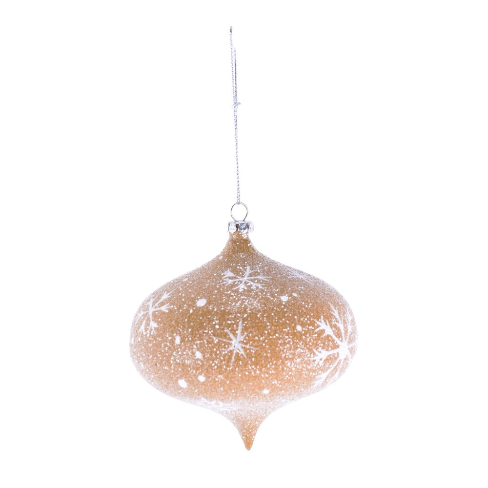 Spherical Snowflake Ornament