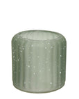 Winter Snow Tea Light Holder Green