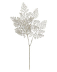 Metallic Maidenhair Fern Spray Champagne