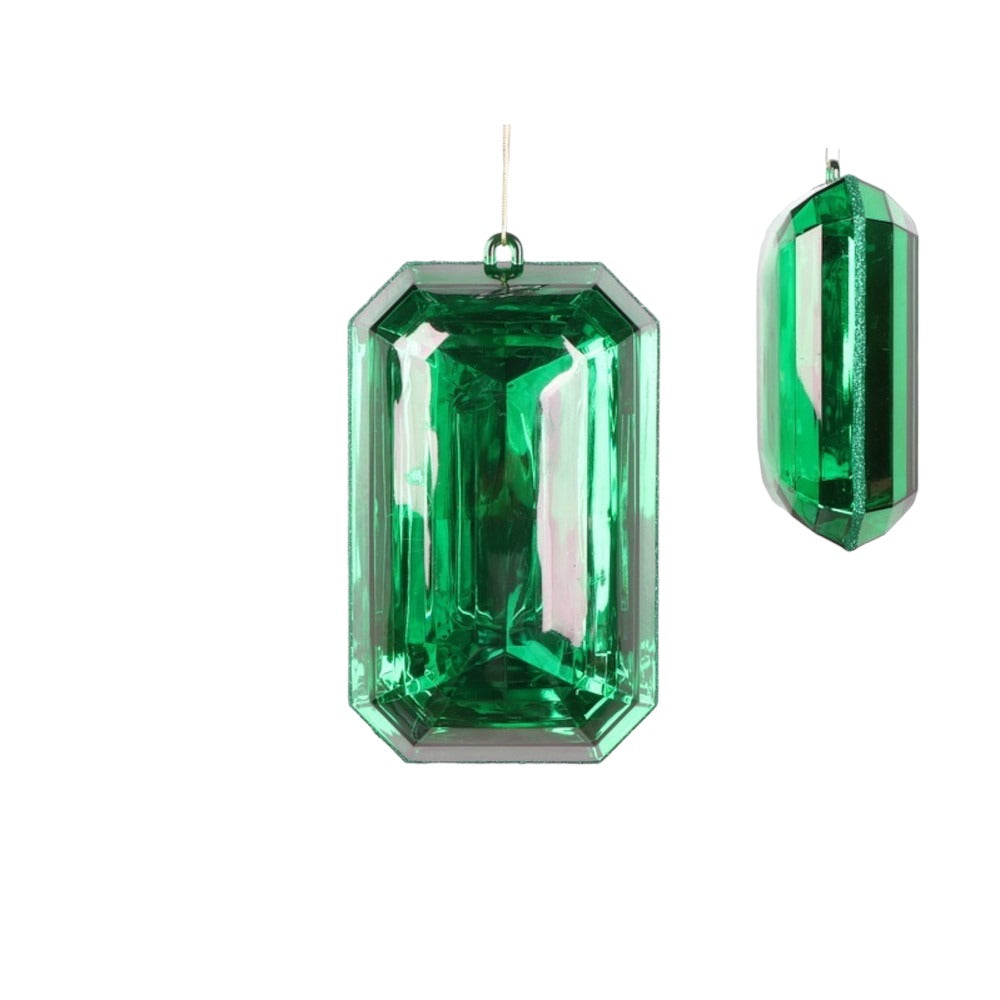 Jewel Pendant Ornament Green
