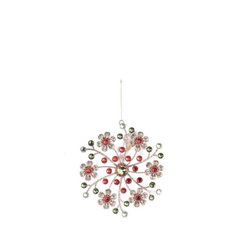 Jewel Snowflake Ornaments Middle