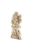 Silver and Gold Vintage Santa Figurine Dolls and Gifts