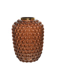 Warm-Tone Bubble Vases Bronze