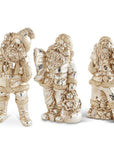 Silver and Gold Vintage Santa Figurine