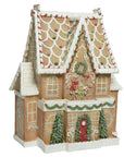 Ceramic Decorated Gingerbread House