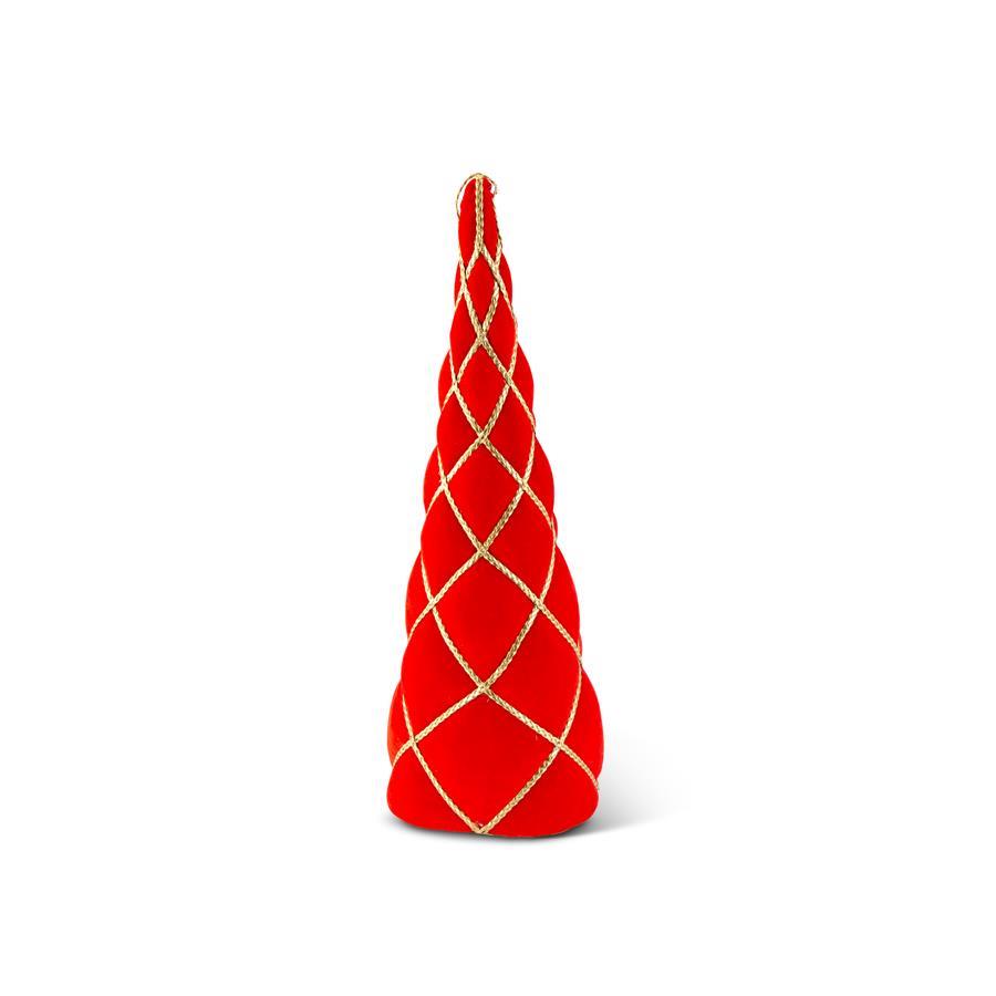 Red Velvet Cone Tree 22.25"