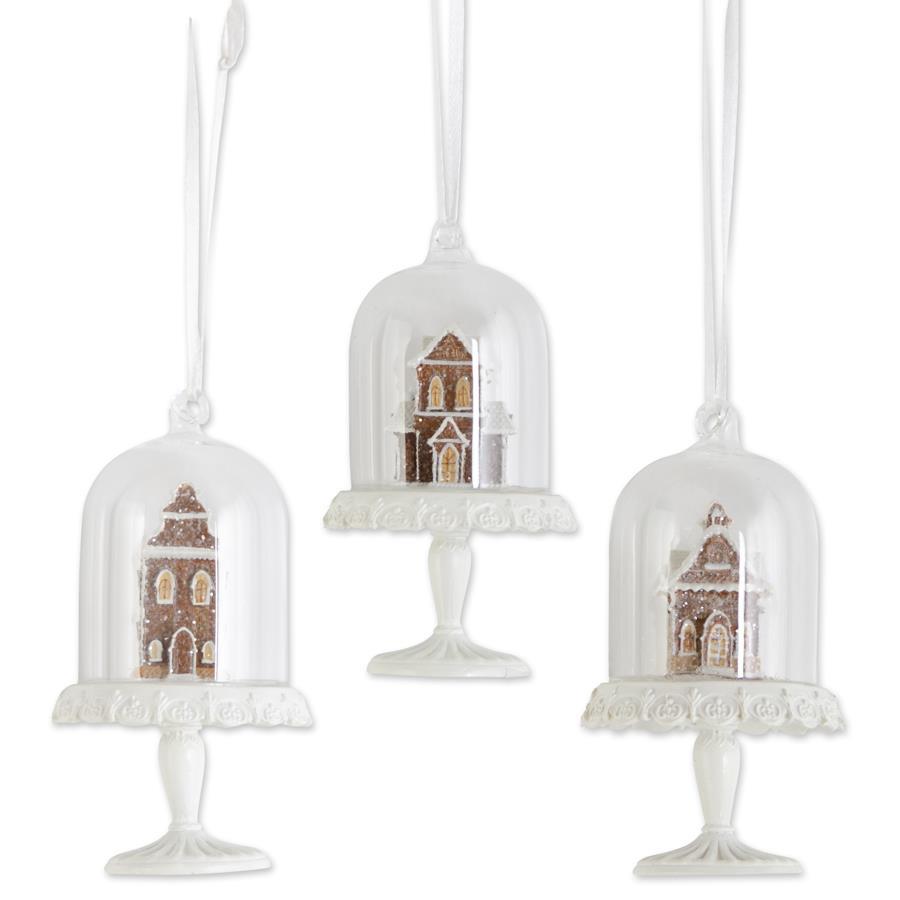 Gingerbread House Cake Stand Ornament