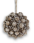 Brown Acorn Cap Ornament 4.5"