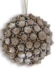 Brown Acorn Cap Ornament 5.5"