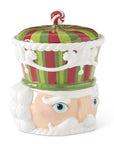 Red and Green Nutcracker Cookie Jar