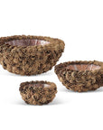 Pinecone Covered Bowls