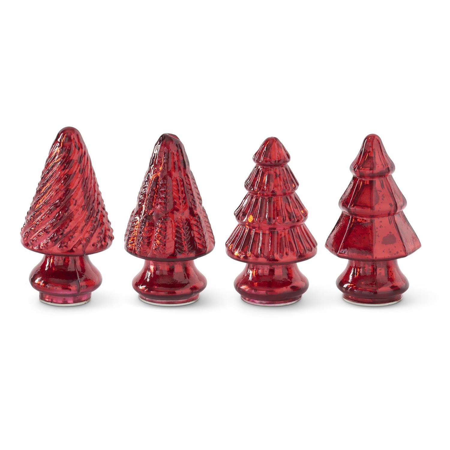 Mini-Assorted Mercury Glass Trees