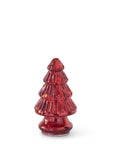 Mini-Assorted Mercury Glass Trees Four-Tiered
