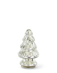 Mini-Assorted Mercury Glass Trees Four-Tiered