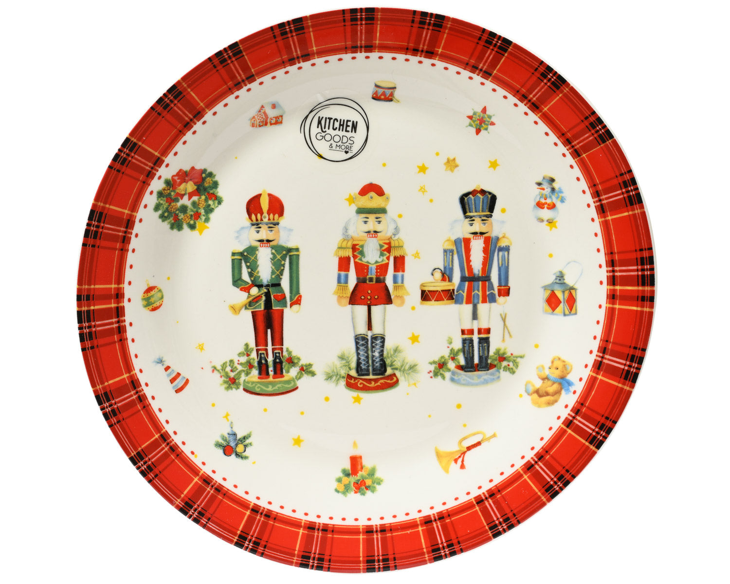 Nutcracker Holiday Plate