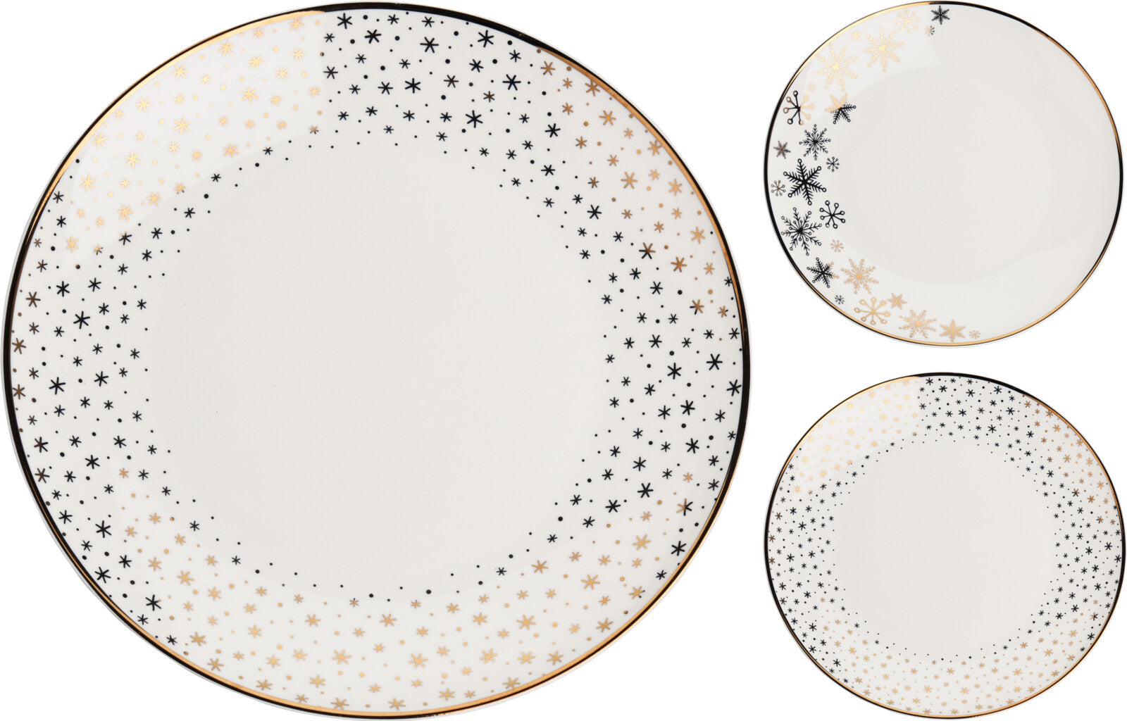 Winter Wonderland Salad Plate Set