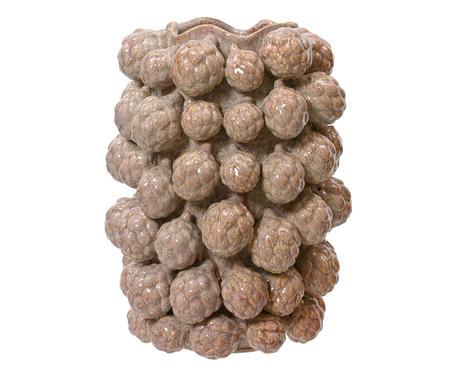 Stone Pinecone Vase Large