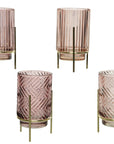 Blush Pink or Purple Tea Light Holders