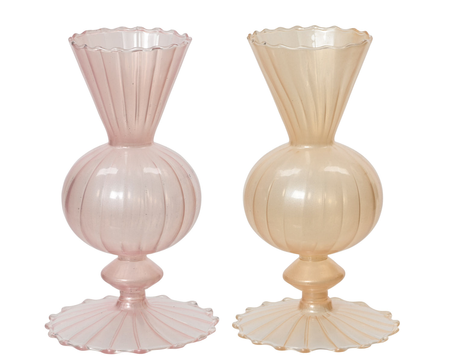 Pearl Finish Vases