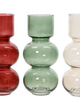 Glass Bubble Vase 10.4"
