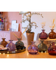 Glass Ball Vases in Assorted Colors