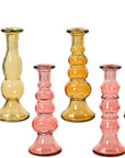 Recycled Glass Candle Holders