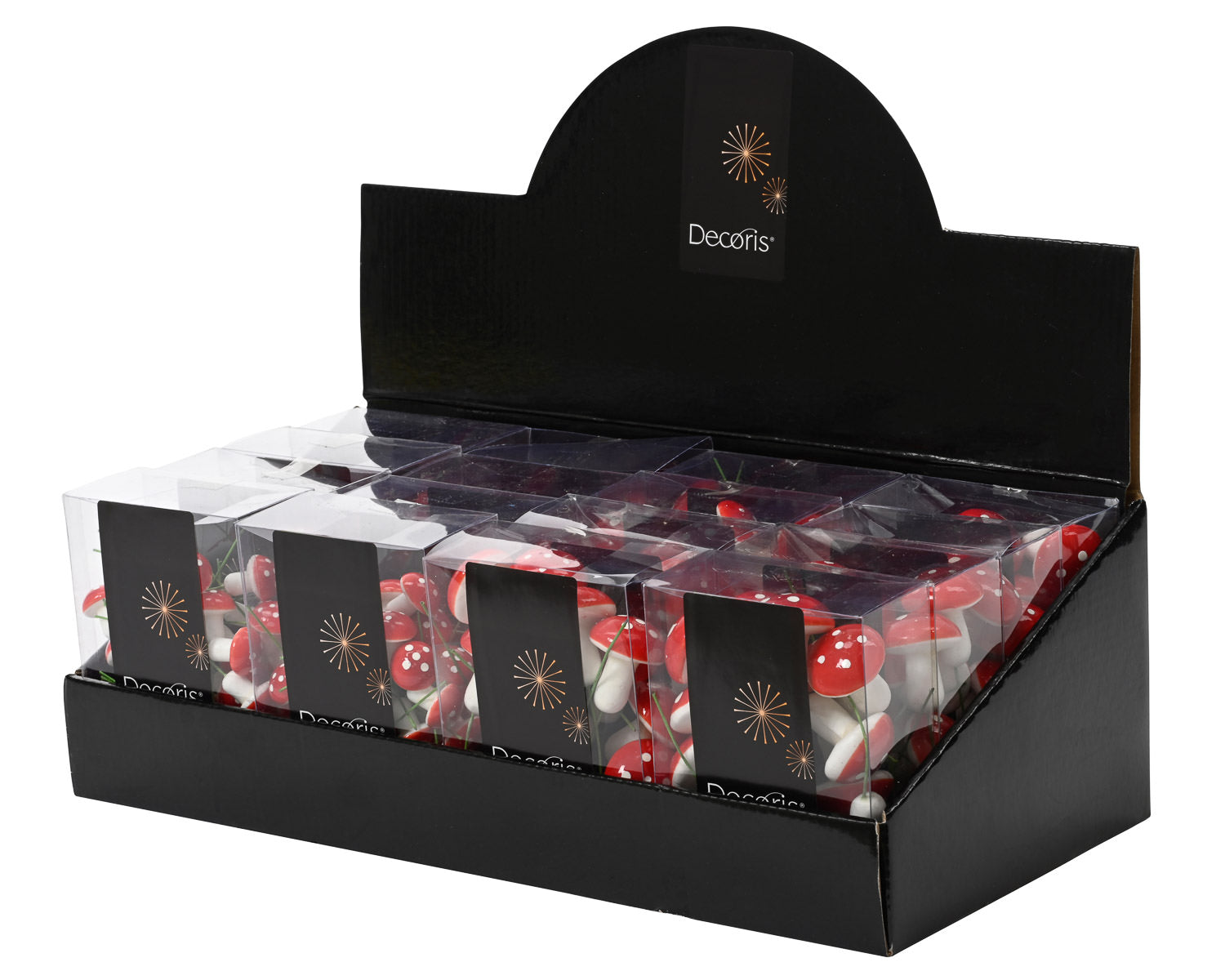 Decorative Ceramic Mushroom Picks