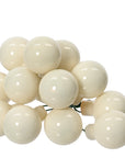 Bubble Bunch Ornaments Matte Winter White