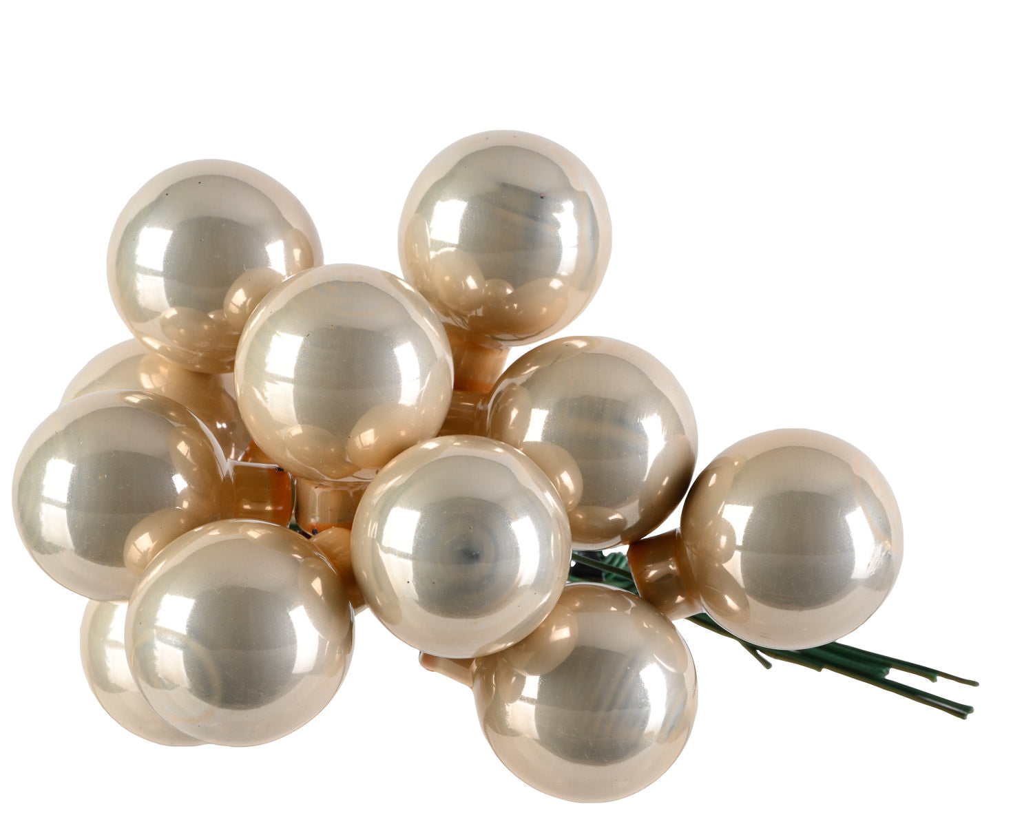 Bubble Bunch Ornaments Metallic Pearl