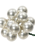 Bubble Bunch Ornaments Pearly Silver
