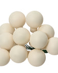 Bubble Bunch Ornaments Matte Wool White