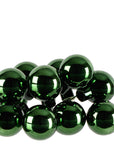 Bubble Bunch Ornaments Metallic Pine Green