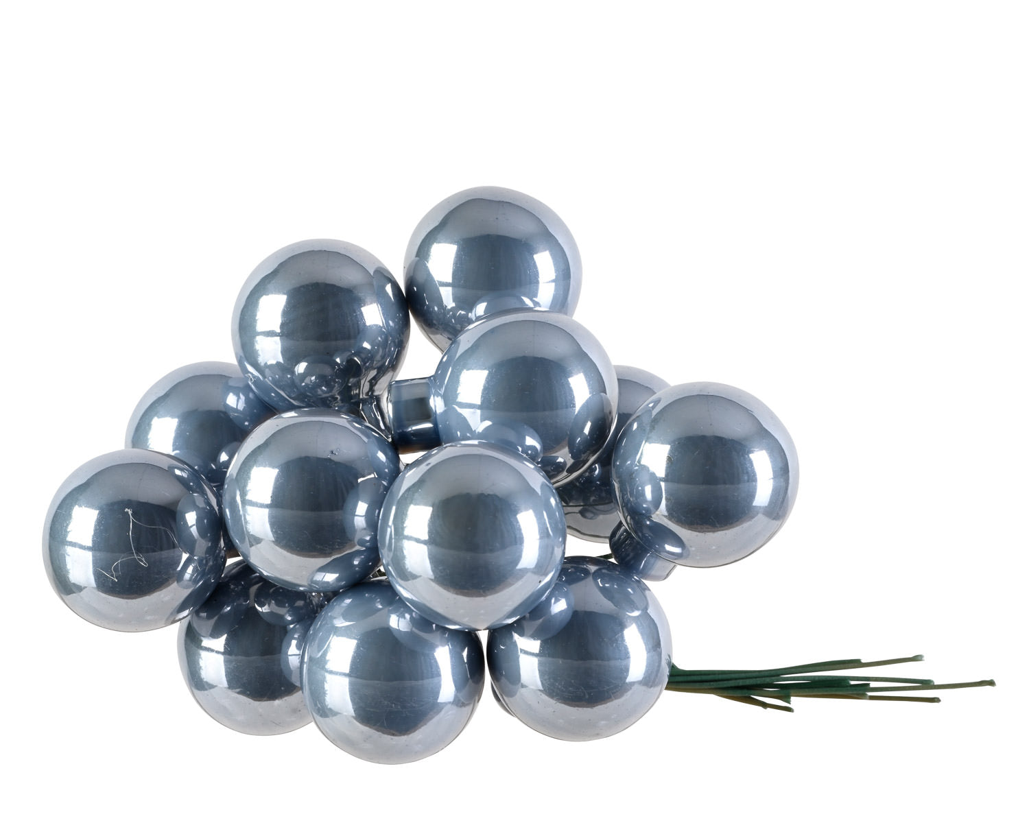 Bubble Bunch Ornaments Chrome