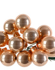 Bubble Bunch Ornaments Metallic Red Copper