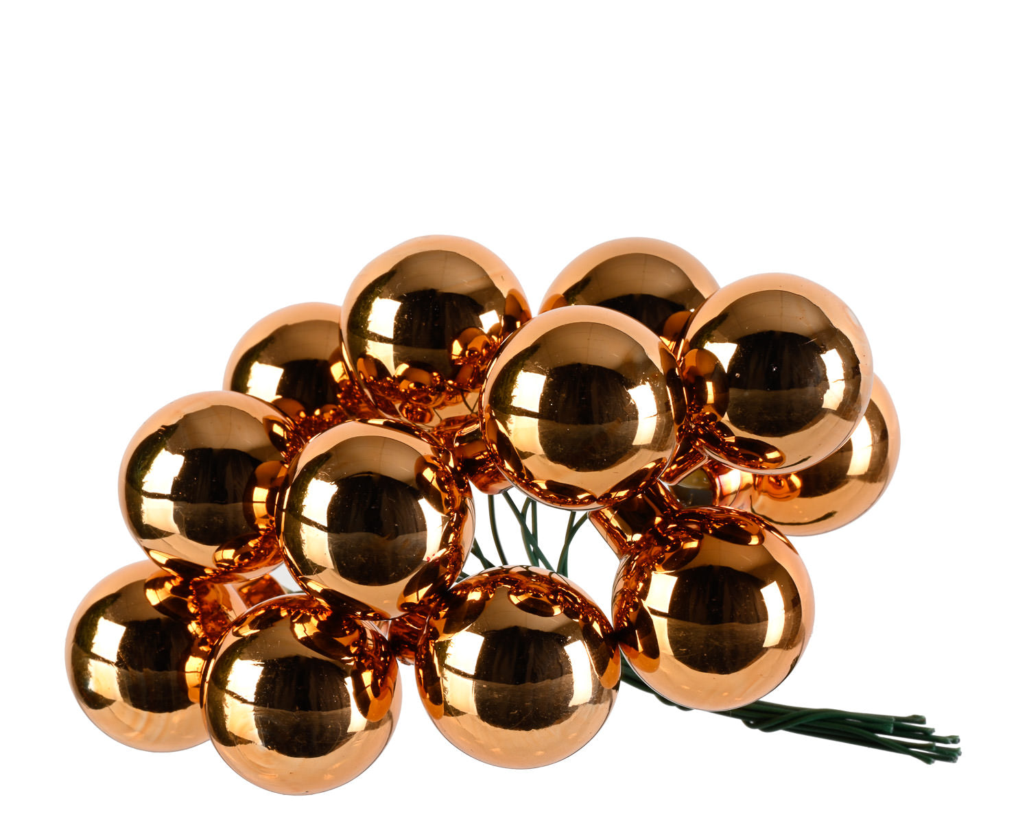 Bubble Bunch Ornaments Metallic Bronze